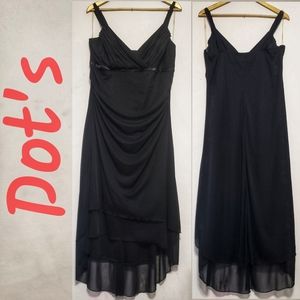 DOTS Long Black Dress